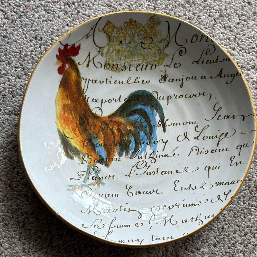 Williams Sonoma Italian Ceramic Plate